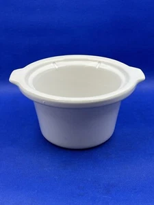Rival Crock Pot Stoneware Insert Bowl 1.5 Quart 3215 SCR151 White Dip Master - Picture 1 of 5