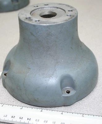 Enclosure End Cap From a Baldor 7307D 1/2 HP Grinder P/N: G7-245 - Image 1 of 4