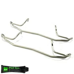 2X FRONT CALIPER SPRING PAD FITTING KIT FITS: VW BEETLE 99-11 288/312MM BPF1123G - Picture 1 of 1