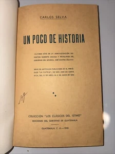 Un poco de historia Carlos Selva 1948 Los Clásicos del Istmo - Bild 1 von 3