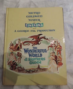 METRO GOLDWYN MAYER THE WONDERFUL WORLD OF THE BROTHERS GRIMM VINTAGE BOOK - Picture 1 of 1
