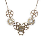 Vintage Steampunk Necklace for Women - Gothic Pendant Jewelry