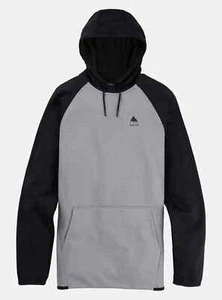 Pullover polar resistente a la intemperie Burton Crown para hombre GRIS JASPEADO/NEGRO VERDADERO - Talla S - Imagen 1 de 4
