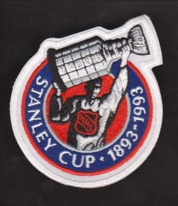 NHL 100th Anniversary Stanley Cup Trophy Aufnäher in Version - Bild 1 von 2