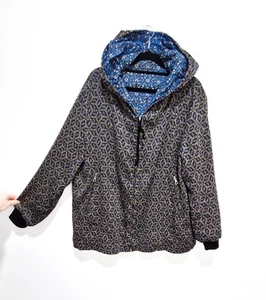 DRIES VAN NOTEN reversible jacket coat with hood size L unisex super fabulous! - Bild 1 von 15