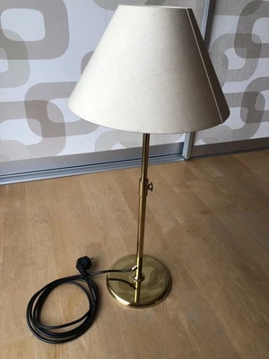 Florian Schulz ELAS,  Tischleuchte Tischlampe höhenverstellbar mit  Zugschalter - Bild 1 von 4