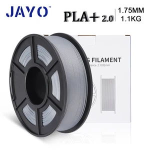 JAYO 1.1KG PLA+2.0 Silver 3D Printer Filament 1.75mm Tougher and Stronger - Picture 1 of 9