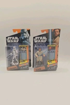 Star Wars Saga Legends Obi-Wan Kenobi SL12, Storm Trooper SL25 Foto 1 de 4