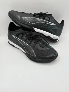 Nuevos botines de fútbol Puma Ultra Pro 5 Cage negros Eclipse Pack para hombre talla 8,5 césped - Imagen 1 de 12