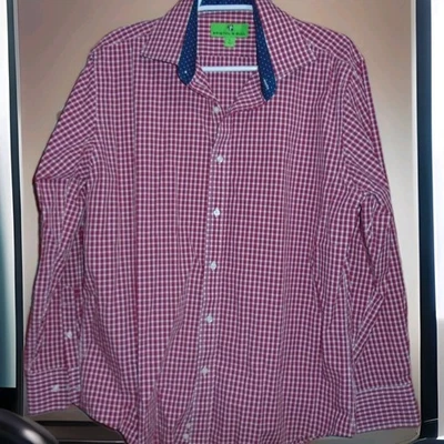 BRISTOL & BULL MENS LONGSLEEVE BUTTON SHIRT SIZE LARGE - Image 1 of 3