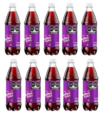 Paquete De 12 Bebidas Delaware Sabor Ponche De Uva 🍇 De México 🇲🇽 600ml C/U - Image 1 of 2