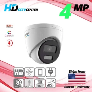 DS-2CD1347G2-LUF 2.8MM Network IP Security Camera Audio SD Card IR Colorvu POE - Picture 1 of 4