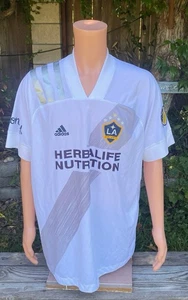 Auténtica camiseta Adidas MLS LA Galaxy Home blanca plateada 2020/21 adulto 2XL - Imagen 1 de 12