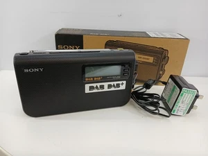 Sony XDR-S56DBP Portable DAB DAB+ FM Mini Radio Power Adapter In Box VGC - Picture 1 of 11