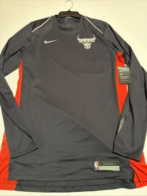 Camiseta deportiva Nike NBA Chicago Bulls edición LS talla LT 907408 para hombre nueva con etiquetas Foto 1 de 4