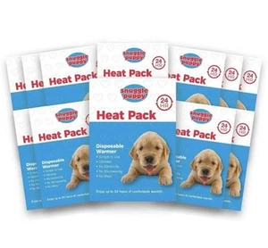 Snuggle Puppy Replacement Heat Packs for Pets - 12-Pack of Heat Packs - Picture 1 of 3