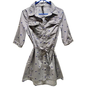 Frock Shop Damenkleid mit Gürtel Medium weiß blau Streifen Marienkäfer Sommer gebraucht, in einwandfreiem Zustand - Bild 1 von 12