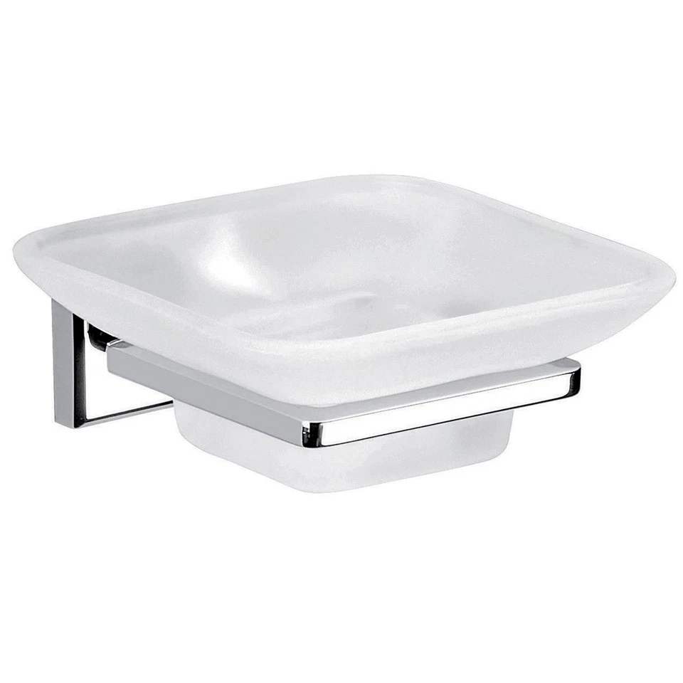 Portasapone da muro in acciaio inox AISI 304 e Cromall 6911 Gedy serie COLORADO - Immagine 1 di 1