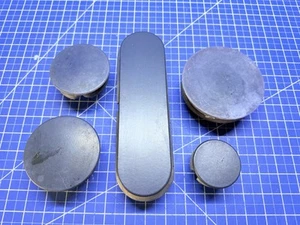 GE Range Oven Burners Set & Cap P# WB16K10076 WB16X24721 WB16X24723 WB16X24722 - Picture 1 of 9