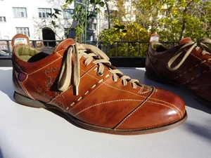 LA MARTINA LOTE 81 Herren Schuhe Sneaker Leder Braun Italy Gr.42 f.Neuw - Bild 1 von 20