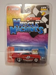 Action Muscle Machines Nascar #8 Dale Earnhardt Jr. Die Cast Auto Maßstab 1:64!LESEN - Bild 1 von 11