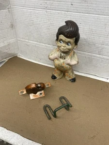 Oem  AMC Trunk Deck Lid Latch Assembly Javelin AMX  Nice Shape Striker Hook - Picture 1 of 15