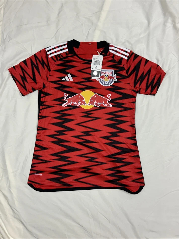 Adidas New York Red Bull MLS 2024/2025 Camiseta Fútbol Mujer’s M IP5992 NUEVA ZA1 Foto 1 de 3