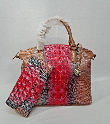 CONJUNTO Cartera/Bolso de Hombro Brahmin Duxbury + Cartera Verónica Lakeridge Ombre Melbo Foto 1 de 4