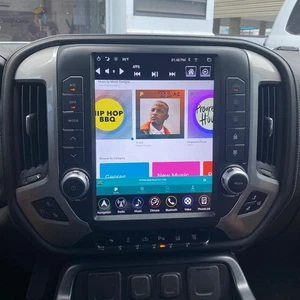 Radio estéreo para automóvil Android navegación GPS para GMC Sierra Chevrolet Silverado 2014-2018 - Imagen 1 de 12