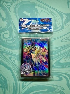 YUGIOH OFFICIAL KONAMI THE DARK MAGICIANS CARD SLEEVES 50ct SEALED - New - Picture 1 of 3