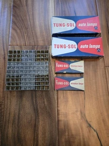 Vintage Automotive Tung- Sol Lamps Bulbs NOS Gas Station, Muscle Car - Picture 1 of 15