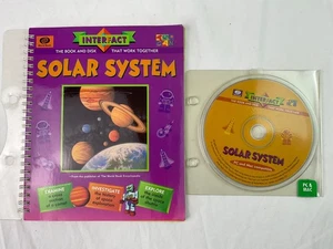 Solar System : The Book and Disk that Work Together World Book Encyclopedia 1997 - Imagen 1 de 10