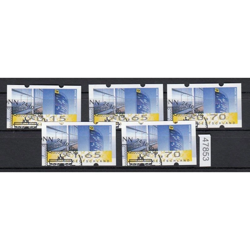 Federación 2008, Mich.-Nr.: ATM 7 sellado 0,15-1,70 - Imagen 1 de 1