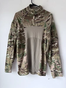 Army Combat Shirt Men’s Medium Flame Resistant Camouflage Size Medium - Picture 1 of 6