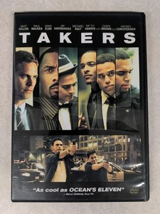 Takers (DVD 2011) Paul Walker Idris Elba Matt Dillon **Buy 2 Get 1 Free** - Bild 1 von 2
