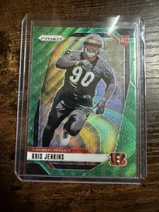 2024 Panini Prizm - Rookies Green Wave Prizm #364 Kris Jenkins (RC) - Bild 1 von 1