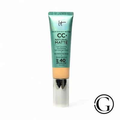 IT COSMETICS CC+ NATURAL MATTE FULL COVERAGE CREAM FAIR BEIGE 1.08 OZ - Image 1 of 2