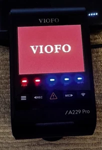 ## VIOFO A229 Pro # Dashcam mit Dual STARVIS 2 Sensor 4K Wifi GPS # gebraucht ## - Bild 1 von 18