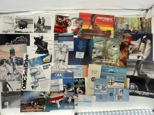 OMC Boat Motor LOT Parts Catalogs Manuals Price Books Sales Brochure #N505 - Picture 1 of 12