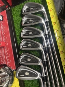 BALDO 8C CRAFT Iron Set 5-9+Pw TX-90 Flex-R 6pcs Right-Handed Used From Japan - Picture 1 of 13