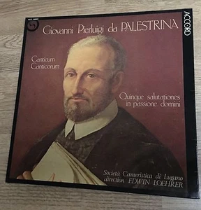 # LP Giovanni Pierluigi da Palestrina Canticum Canticorum Edwin Loehrer Lugano * - Picture 1 of 3