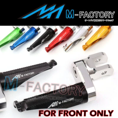 Clavijas de pie ajustables CNC delanteras para Honda CBR1000RR Fireblade/ABS 2014 Foto 1 de 4