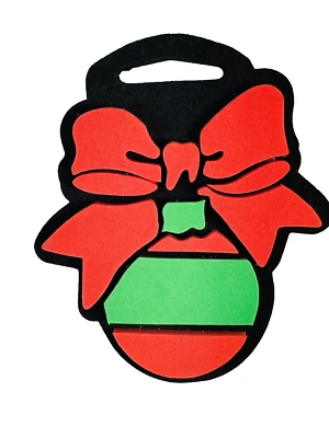 Selos robustos de Natal Duncan enfeite de feriado vintage pintura infantil artesanato espuma - Imagem 1 de 4