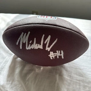 Michael Wilson Signed Football “The Duke” Autographed Arizona Cardinals Stanford - Picture 1 of 5