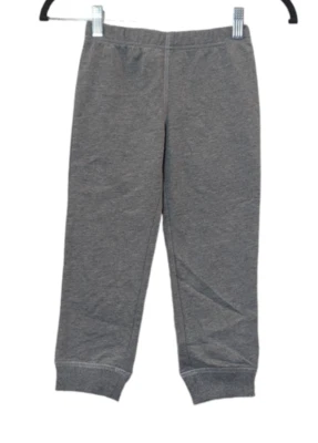 Pantalones de chándal Carters para niñas talla 4t/4A gris cintura elástica frente plano Foto 1 de 4