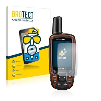 Garmin GPSMAP 62s Hand Held , 2x BROTECT® Matte Screen Protector hardcoated - Image 1 of 4