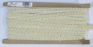 19 Yards Conso Scroll Gimp 1/2" C15 Creme - Bild 1 von 4