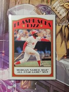 Flashback da baseball 2021 Topps Heritage #BFB-JM Joe Morgan - Foto 1 di 2