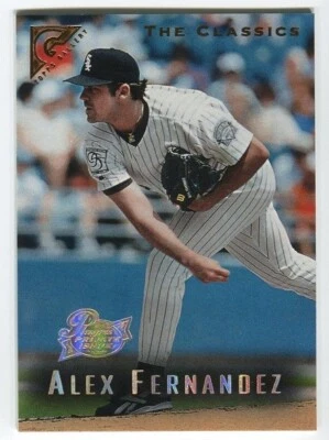 1996 Topps Gallery Players Private Issue Baseball Card #23 Alex Fernandez /999 - Image 1 of 2