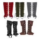 Pirate Boot Tops Shoes Cover Pirate Boot Covers Soldier Fashion PU Leather Boot